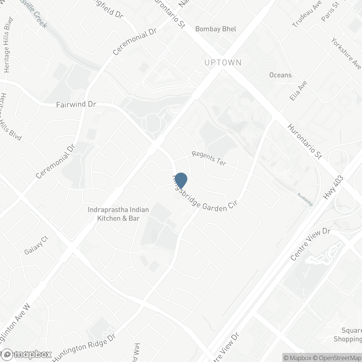 301 KINGSBRIDGE GARDEN, Mississauga, Ontario L5R 1L2